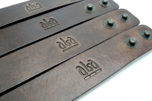 Kožený náramek - Láska (220 mm)