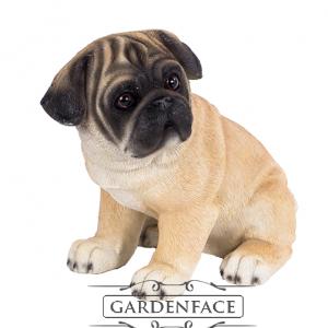 figurka psa - mops/pug