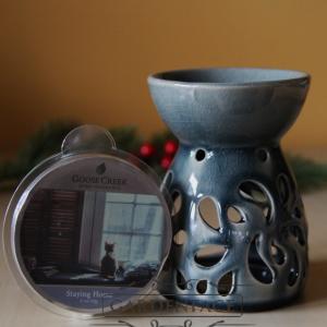 aromalampa "popraskaná" šedá