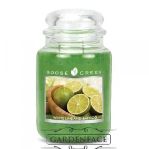  vonná svíčka GOOSE CREEK White Lime and Bamboo 680g 