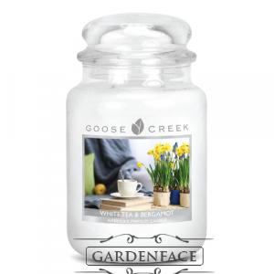 vonná svíčka GOOSE CREEK White Tea & Bergamot 680g 
