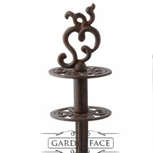 litinová zarážka pro zahradní hadici - ornament