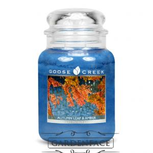 vonná svíčka GOOSE CREEK autumn  leaf & amber r680g 