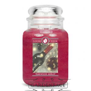  vonná svíčka GOOSE CREEK Classic teakwood merlot 680g 