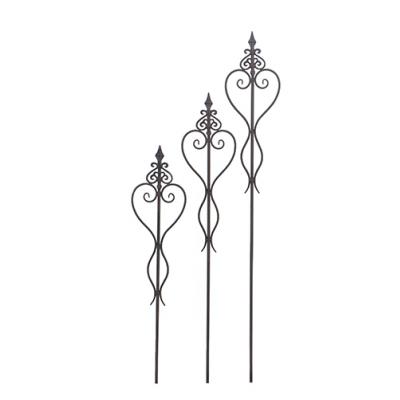 set 3 zápichů ornament