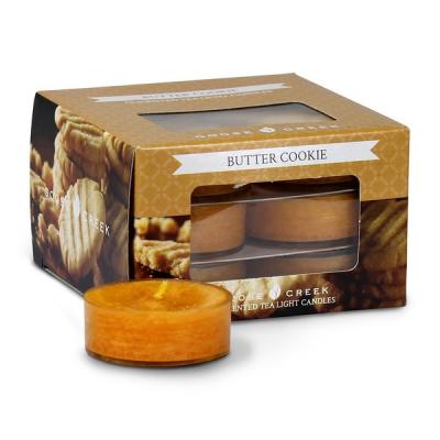 vonné čajové svíčky GOOSE CREEK Butter Cookie 12 ks 