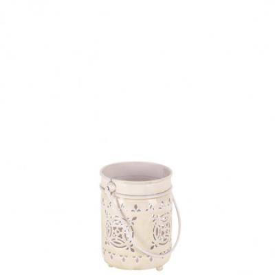 kovová lucerna "beige"
