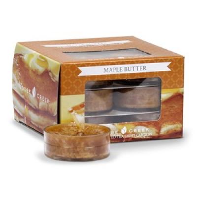 vonné čajové svíčky GOOSE CREEK Maple Butter 12 ks 