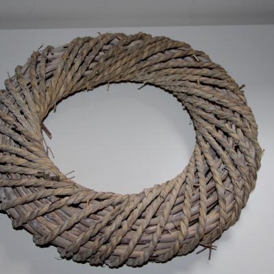  věnec z proutí a provázku na aranžování 30cm