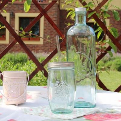 láhev z recyklovaného skla 1,6l