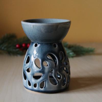  aromalampa "popraskaná" šedá