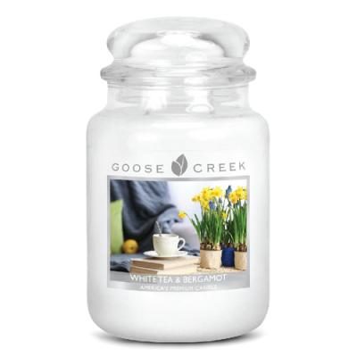 vonná svíčka GOOSE CREEK White Tea & Bergamot 680g 