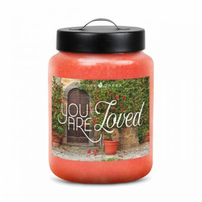 vonná svíčka GOOSE CREEK Peach 680g limitovaná edice You Are Loved 