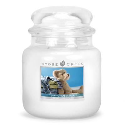 vonná svíčka GOOSE CREEK Soft Linen Breeze 450g