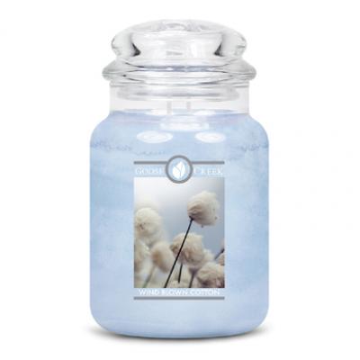  vonná svíčka GOOSE CREEK  Wind Blown Cotton 680g 