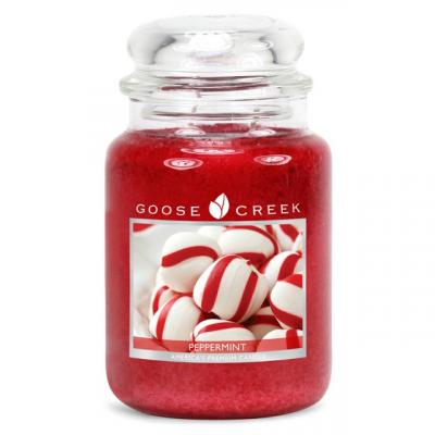  vonná svíčka GOOSE CREEK Peppermint Slices 680g 